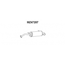 MZ47207 VENEPORTE Глушитель выхлопных газов конечный