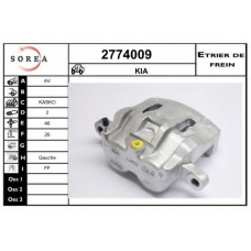 2774009 EAI Тормозной суппорт