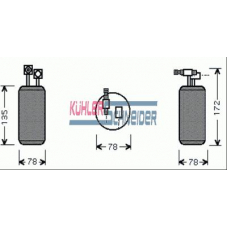 8900891 KUHLER SCHNEIDER Осушитель, кондиционер