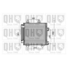 QCN465 QUINTON HAZELL Конденсатор, кондиционер