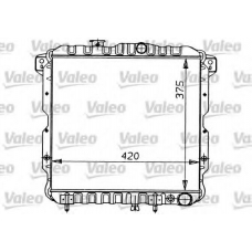 819119 VALEO Радиатор, охлаждение двигателя