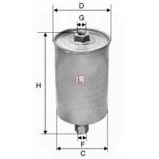 S 1571 B SOFIMA Топливный фильтр
