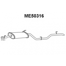 ME50316 VENEPORTE Глушитель выхлопных газов конечный