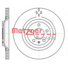 61309.10 METZGER Тормозной диск