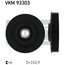 VKM 93303 SKF Ременный шкив, коленчатый вал