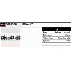 DC73586 DELCO REMY Тормозной суппорт