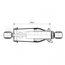 MLF5100 MERITOR Кожух пневматической рессоры