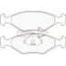 ADB0228 COMLINE Комплект тормозных колодок, дисковый тормоз