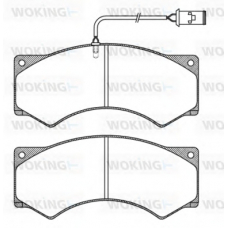 JSA 3773.41 WOKING Комплект тормозных колодок, дисковый тормоз