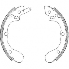 4060.00 REMSA Комплект тормозных колодок