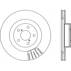 BDR1819.20 OPEN PARTS Тормозной диск