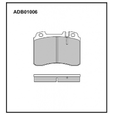 ADB01006 Allied Nippon Тормозные колодки