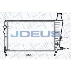 007V05 JDEUS Радиатор, охлаждение двигателя