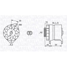 063532605010 MAGNETI MARELLI Генератор