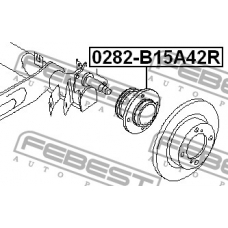 0282-B15A42R FEBEST Ступица колеса