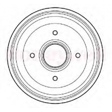 329700B BENDIX Тормозной барабан