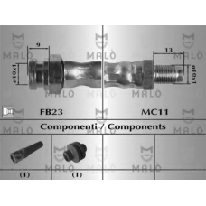 80720 Malo Тормозной шланг