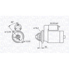 063521250420 MAGNETI MARELLI Стартер