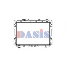 110820N AKS DASIS Радиатор, охлаждение двигателя