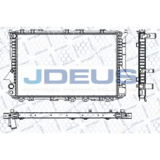 RA0010120 JDEUS Радиатор, охлаждение двигателя