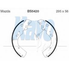 BS-5420 KAVO PARTS Комплект тормозных колодок