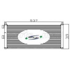 PXNCX-037G Parts mall Конденсатор, кондиционер