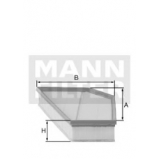 C 28 006 MANN-FILTER Воздушный фильтр