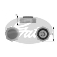 RC209 GATES Крышка, резервуар охлаждающей жидкости