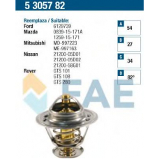 5305782 FAE Термостат, охлаждающая жидкость