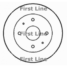 FBD1107 FIRST LINE Тормозной диск