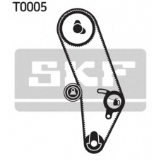 VKMS 01000 SKF Комплект ремня грм