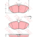 GDB1425 TRW Комплект тормозных колодок, дисковый тормоз