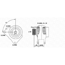 943354097010 MAGNETI MARELLI Генератор