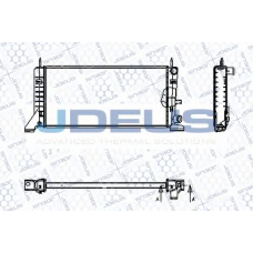 RA0120140 JDEUS Радиатор, охлаждение двигателя