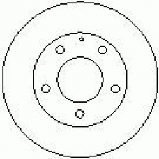 6892 10 KAWE Тормозной диск