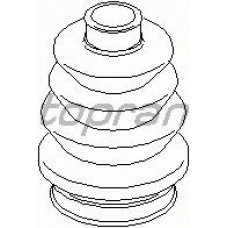 200 516 TOPRAN Пыльник, приводной вал