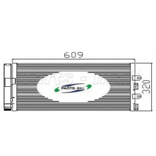 PXNCX-036G Parts mall Конденсатор, кондиционер