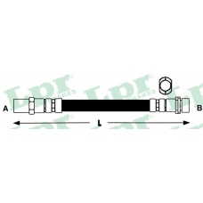 6T46341 LPR Тормозной шланг