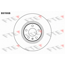 BS7095B FTE Тормозной диск