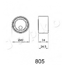 45805 JAPKO Устройство для натяжения ремня, ремень ГРМ