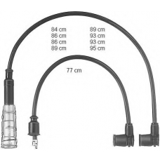 ZEF471 BERU Комплект проводов зажигания