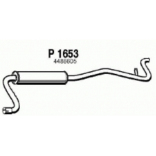 P1653 FENNO Глушитель выхлопных газов конечный
