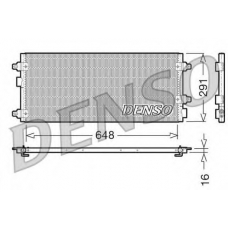 DCN13003 DENSO Конденсатор, кондиционер