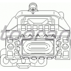 110 757 TOPRAN Подвеска, двигатель