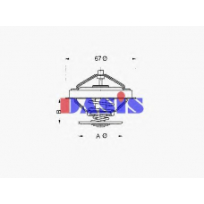 751877N AKS DASIS Термостат, охлаждающая жидкость