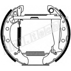 16137 fri.tech. Комплект тормозных колодок