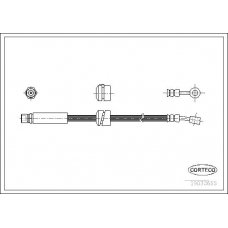 19033655 CORTECO Тормозной шланг
