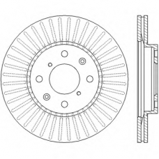 562456BC BENDIX Тормозной диск