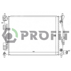 PR 1804A5 PROFIT Радиатор, охлаждение двигателя