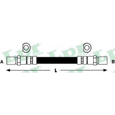 6T47077 LPR Тормозной шланг